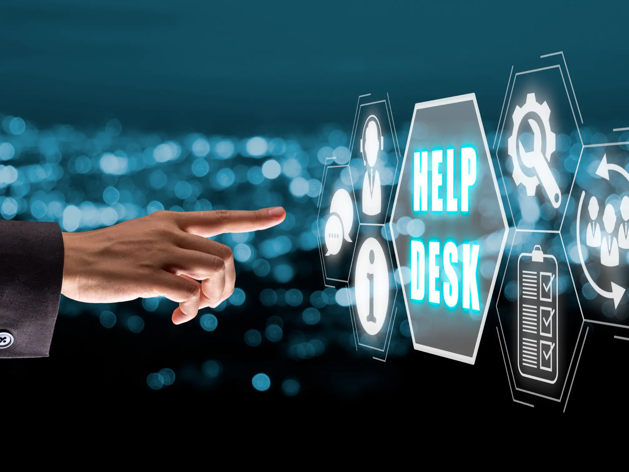 help desk IT support managed services