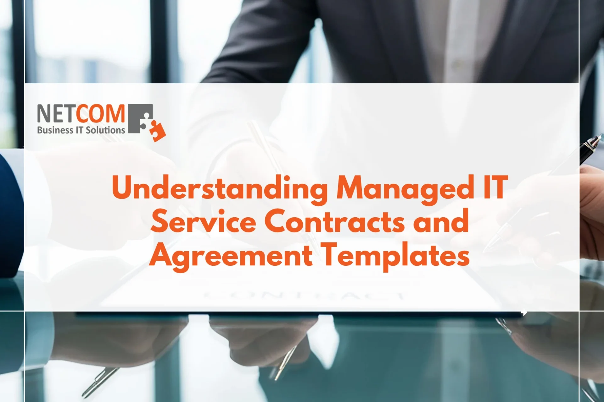 Managed IT Service Contracts and Agreement Template